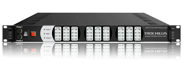 IMSC918 Eight-Channel IP Mux-Scrambler and QAM Modulator Module